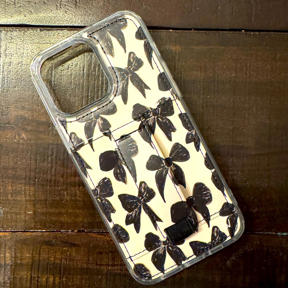 Walli iPhone 15 Pro Max Case - Karlie Rae Lang Bow Edition